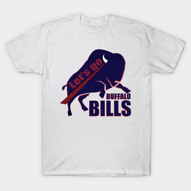 Let’s go Buffalo Bills T-Shirt by 66designer99